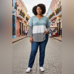 3/4 Sleeve‎ tunic